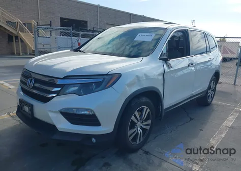 2017 Honda Pilot Ex-L из США, поврежденный, VIN 5FNYF5H5XHB007405
